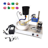 Faceting hine Gem Jade Stone Rock Jewelry Angle Polisher Flat Grinder with Locator 120W 1800RPM Manipulator Milg