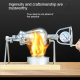 300ML Stainless Steel Mini Old-fashioned Small Hand-cranked Popcorn hine