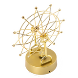 Creative Metal Ferris Wheel Yongdong Instrument Pendulum Miniatures Newton Rotating Color Track Wobbler Room