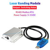 High Precision Module Industrial Infrared Rangefinder TTL/485/RTU 4-20mA 0-10V Laser Ranging Sensor Analog
