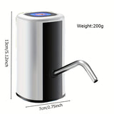 1pc Mini Rechargeable Automatic Electric Wireless Smart Water Drinking Bottle Portable Water Dispenser Pump