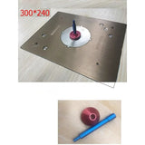 Electric Wood Milling Trimming Router Insert Woodworking Engraving hine Lift Flip Plate For Work Bench ew
