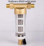 1PC Pre Purifier Sediment Water Filter Central Prefilter System Backwash Remove Contaminant Stainless Steel Mesh
