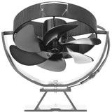 1pc, Heat Powered Fireplace Fan, Wood Stove Fan For Home, Hotel Guest Room, Outdoor Travel Camping Tent , Non Electric Fan For Wood, Thermoelectric Fan Thanksgiving Halloween Christmas Gift Fall Winter Essential
