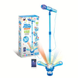 Children's Musical Toy, Children's Microphone (with Stand), Toy Gift For 3-12 Year Olds