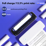 L81 A4 Portable Thermal Transfer Printer Wireless&USB with Mobile Computer 56mm/77mm/107mm/210mm/216mm US Letter A5 Paper Size