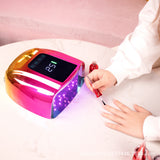 New Single Hand Induction Care Tool hine Cold Warm Air Nail Polish Dryer