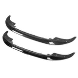 Front Bumper Splitter Lip Spoiler Impact Resistant Front Bumper Splitter Dynamic Design High Hardness Strong Strength for Car