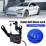For Tesla Model 3 Y 2021 2022 2023 2024 Car Frunk Soft Closing Front Trunk Close Lock Automatic Electric Cover System