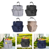 17L Large Basket, Collapsible Picnic Basket for Travel,