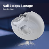360° Rotating Electric Clipper Grinding and Polishing 2 in 1 Multifunctional Portable Automatic Nail Grinder Manicure Tool