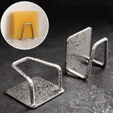 4-PACK Sponge Holders For Kitchen Sink, Strong Adhesive Small Sponge Holder