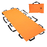 180 x 70cm 12 Handle Home Foldable Durable Fabric Stretcher Simple Soft Portable Transport Unit for Emergency Work