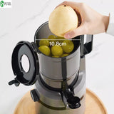 M6 Slow Household Hybrid Electric Juicer 13cm Large Caliber Fully Automatic Fruit and Vegetable Juice Separation
