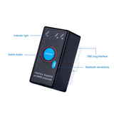 Bluetooth V1.5 Detector Scanner Car Diagnostic Tool OBD2 Interface Adapter For IOS/Android Code Reader ELM327