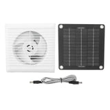 100W Solar Panel Exhaust Fan Air Extractor for Office Outdoor Dog Chicken House Greenhouse Waterproof Solars Plate Power Fans