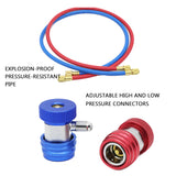 2-in-1 Filter Test Tool Controller Car Air Conditioning Refrigeration Oil Analyzer