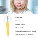 Tip Exerciser Improving Expression Tongue Tips Muscle Training Tool Stainless Steel Easy To Use for Recovery Treatments
