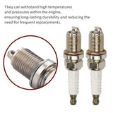 4 PCS Spark Plugs Replacement for Champion RC12YC Briggs and Stratton132 12-S JD M78543 531308128 Lawn Mower Engine