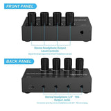 4 Channel Headphone Amplifier Headphone Splitter With 4 3.5MM Headphone Output And 3.5MM Audio Input