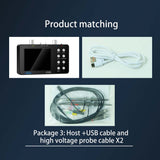 50M Sampg Rate 10M Analogue Bandwidth 6A Current Waveform Measurement Dual-channel Oscilloscope Multiple Modes