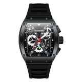 GUANQIN Luxury Automatic Watch Men's Mechanical Watch Bracelet Accessories Richard Style Waterproof Stainless Steel Clock 2023