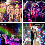 DJ Disco Bobblehead 7X10W Ambient Lamp DMX512 Home Party Stage Lamps RGBW Wedding Lights