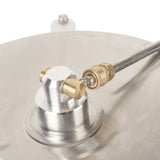15inch Pressure Washer Surface Cleaner Professional 4000PSI Surface Cleaner with 4 Wheels 1/4inch Quick Connector