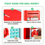 Christmas Children's Electronic Musical Piggy Bank Toy - The Perfect Gift For Christmas And Birthday
