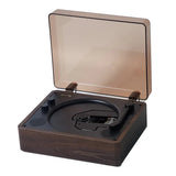Record Player, Retro Mini Birthday Party Portable Bluetooth Speaker with Black Vinyl Sound and Built-in CD Player New