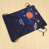 10Pcs Non-Woven Outer Space Planet Gifts Baby Shower Candy Bags Packing Backpack Birthday Party Decorations