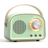 Retro Mini Bluetooth Speaker Classical Music Player Sound Stereo Subwoofer Portable Decoration Speakers Home