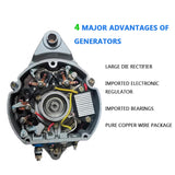 Agricultural tricycle pickup truck vacuum booster pump brushless AC 12V28V power generation