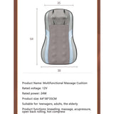 Kneading Massage Pillow Body Electric Healthy Home Shiatsu Massager Neck Shoulder Back Infrared Heating Pain