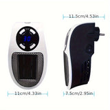 1pc, Small Heater With Heating And Fan Modes, Household Small Heater, Hot Air Fan,  Wall Mounted Office Multi-function Heater, For Home Office School Thanksgiving Halloween Christmas Gift Fall Winter Essential