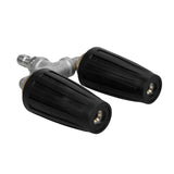 360 High Pressure Washer Dual Nozzle Rotating Spray Adaptor 4000 PSI With 1/4" Quick Connect Twin Turbo
