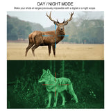 Caza Tactics Infrared Night Vision Scope Monoculars Optical Sight Movable Crosshair GPS WiFi Outdoor Night Vision Hunting Device