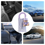 Cartoon Bear Doll Plush Cute Car Accessory Multifunctional Practical Tissue Holder Napkin Box For