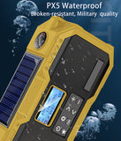 D588 New Product Radio Speakers Box Outdoor Smart Speaker With Solar Panel/Hand Crank Power