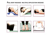 Massager (appro.67*42cm)Cushion Shakti Acupressure Relieve Back Body Pain Spike Acupuncture Massage Mat with Pillow