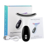 Neck Face Beauty EMS Lifting Micro Current Tighten Device Facial Body Slimming Massage hine Skin Care Tool