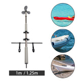 Electric Drill Manual Propeller Trolg Iatable Boat Replacement Fishing Boats Kayak Practical Outboard Motor Bracket
