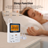 Portable Radio AM/FM Pocket Radio with Rechargeable Battery LED Display 3.5mm Earphone Support Manual/Auto Save Station