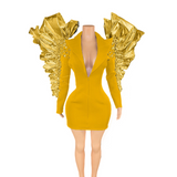Hot selling sexy and fashionable suit style ultra short skirt, dress, performance, evening party host costume
