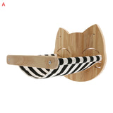 Wall Mounted Cat Hammock Durable Wall Cat Furniture Pet Kitten Wall Shelf Set For Cats Sleeping Playing Climbing Home Decor
