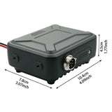 WP-12 Mini Mobile FM Transceiver - 25W, 200 Channels, Dual Band