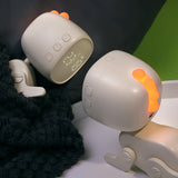 Bedside LED Kids Alarm Clock Children's Sleep Trainier Digital Display With Voice Control Cute Dinosaur Living Room Decor