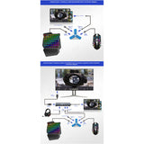 Converter for Keyboard Mouse Game Handle USB Type-C Interface Bluetooth 5.0 Android IOS Adapter PUBG