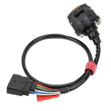 Trailer Taillight Signal Converter Harnesses Flame Retardant Trailer Light Converter Harness Perfect Fit Efficient for Model Y