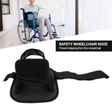 Shoe Anti-Slip Wheelchair Pedals Foot Rest for Elderly Patient Safety Footrests Fixed Strap Wear-Resistant